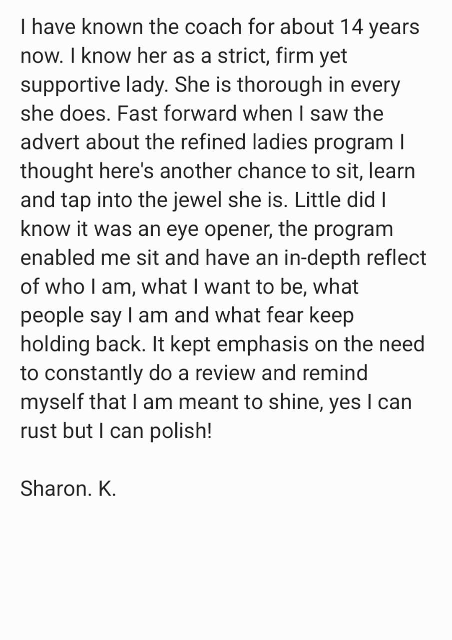 Another Client Testimonial